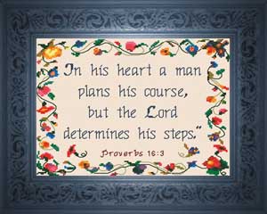 The Lord Determines - Proverbs 16:3
